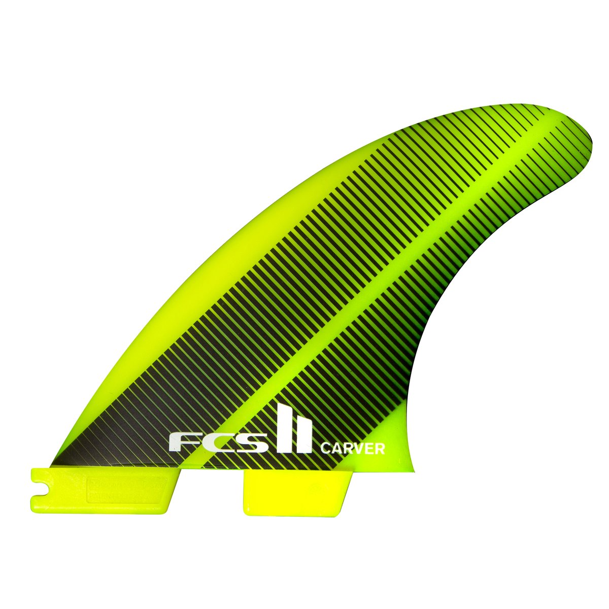 FCS II Carver Neo Glass Tri Fin Set-Eucalyptus-Large — REAL